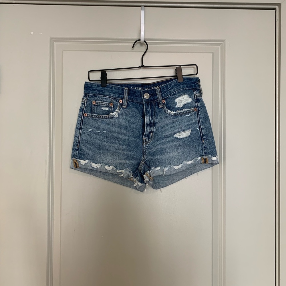 American Eagle Tomgirl Midi Shorts
